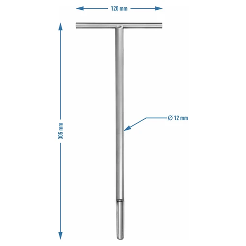 Skrāpis dragON JET dūmu ģeneratoriem – ērta dūmu caurules tīrīšana - 3