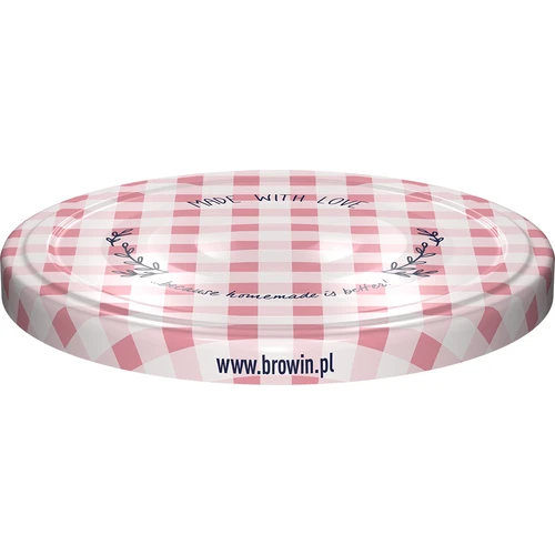 Skrūvējamais vāciņš fi 53, rūtains - 10 gab. - 5