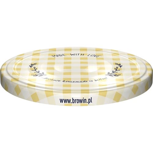 Skrūvējamais vāciņš fi 53, rūtains - 10 gab. - 7