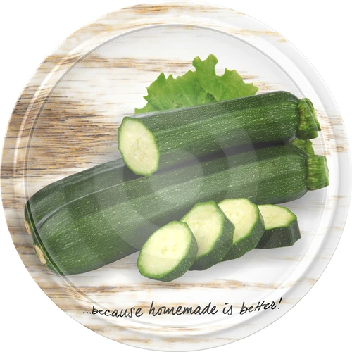 Skrūvējamais vāciņš fi 66/4 ar dārzeņu attēliem - bez iepakojuma - 4