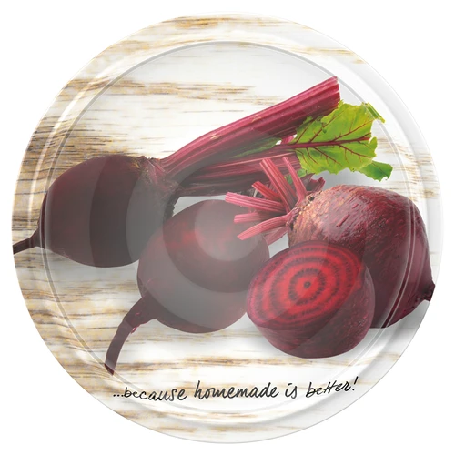 Skrūvējamais vāciņš fi 82/6 dārzeņi 4 - 10 gab. - 5