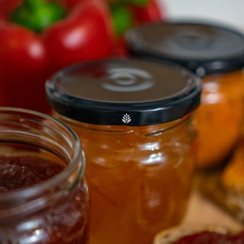 Skrūvējamais vāciņš fi 82/6, melns - 10 gab. - 10