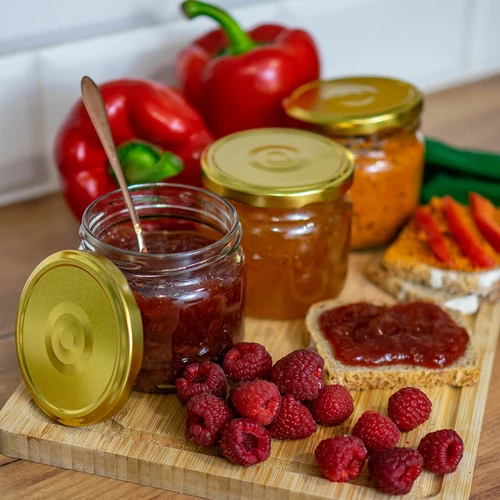 Skrūvējamais vāciņš fi 82/6, zeltains - 10 gab. - 4