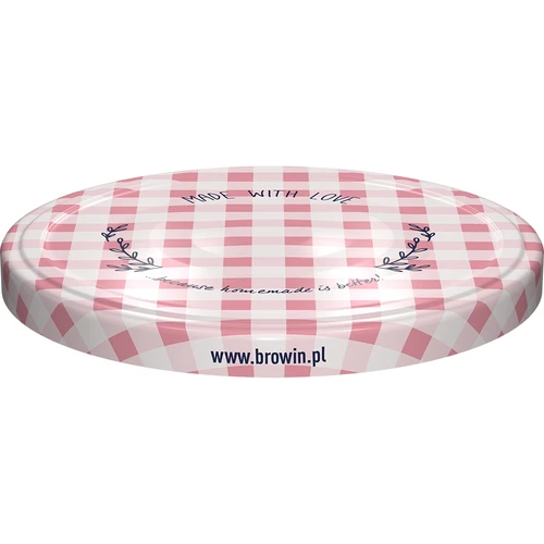 Skrūvējami vāciņi fi 82/6, rūtoti - 10 gab. - 5