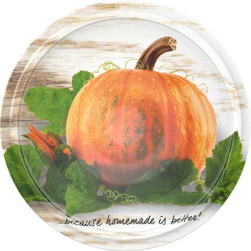 Skrūvējams burku vāciņš fi 66/4 ar dārzeņu attēliem - 10 gab. - 8