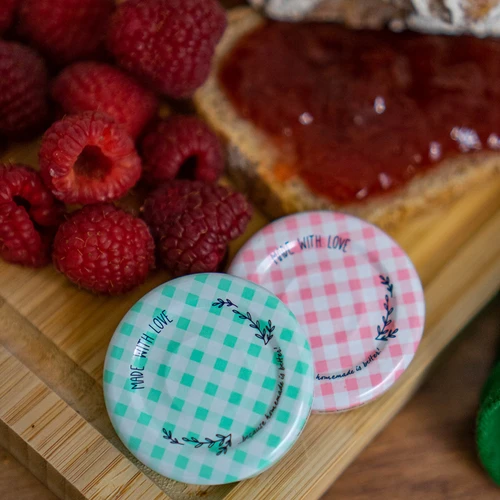 Skrūvējams vāciņš fi 43, rūtiņraksts - 10 gab. - 12