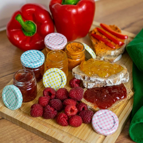 Skrūvējams vāciņš fi 43, rūtiņraksts - 10 gab. - 11