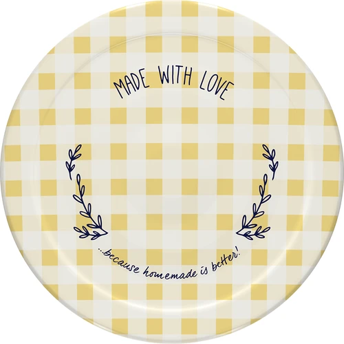 Skrūvējams vāciņš fi 43, rūtiņraksts - 10 gab. - 6