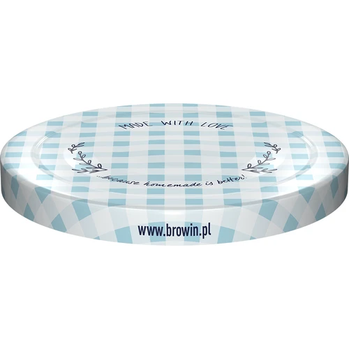 Skrūvējams vāciņš fi 43, rūtiņraksts - 10 gab. - 9