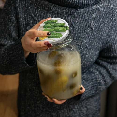 Skrūvējams vāciņš fi100, gurķu mikss - 10 gab. - 9