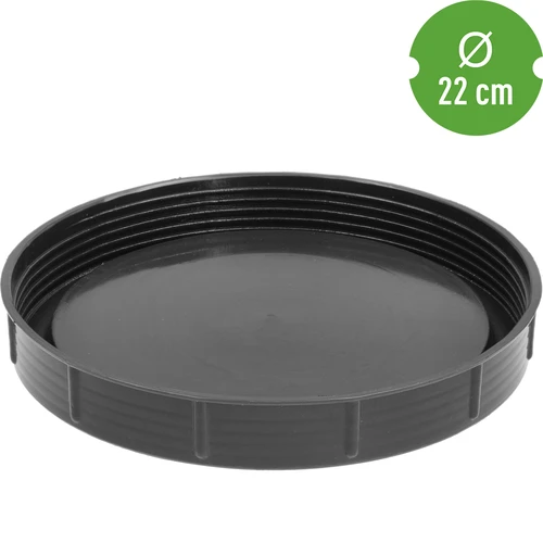 Skrūvējams vāks kvadrātveida mucām 30, 40 un 50 L, Ø 22 cm - 2