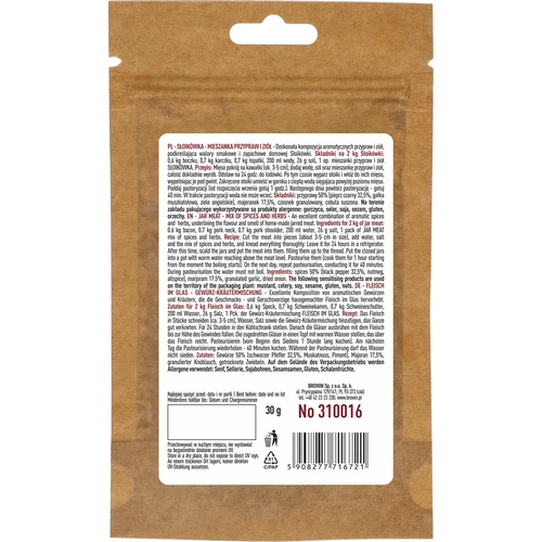 Słoikówka - garšaugu un garšvielu maisījums, 30 g - 2