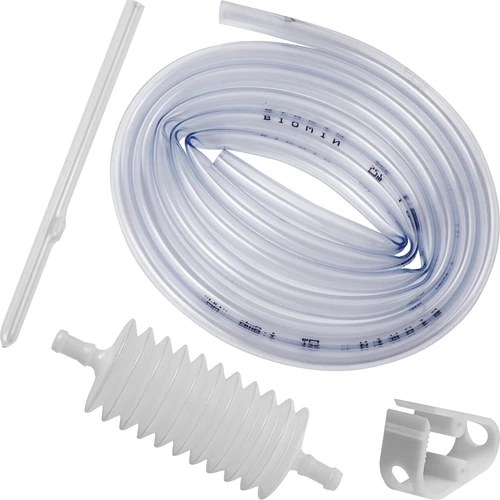 Šļūtene vīna nolejšanai ar sūkni