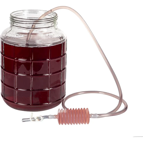 Šļūtene vīna nolejšanai ar sūkni - 3