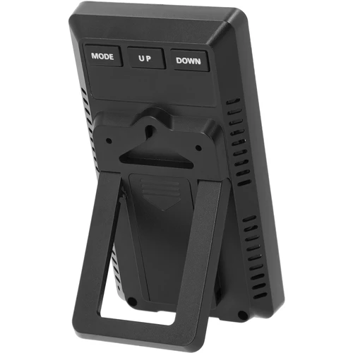 Soens elektroniskais istabas termometrs, melns - 4