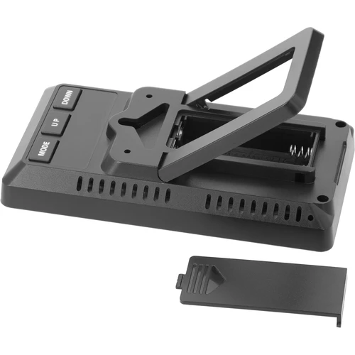 Soens elektroniskais istabas termometrs, melns - 5