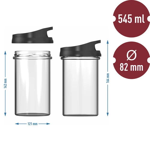 Stikla šķiņķvārītājs uz 450 g - 9