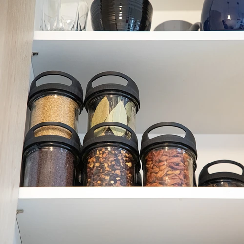 Stikla trauks 350 ml ar pakarināšanai paredzētu vāciņu - 7