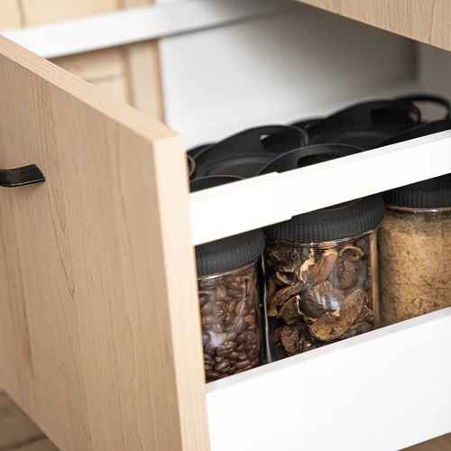 Stikla trauks 545 ml ar vāciņu piekāršanai - 8