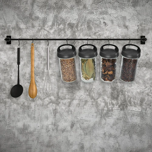 Stikla trauks 545 ml ar vāciņu piekāršanai - 6