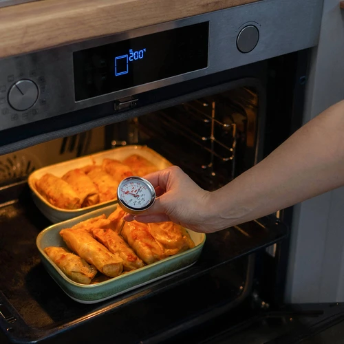 Termometrs ar dubultu skalu (30°C līdz 100°C) / (50°C līdz 300°C) 13,0cm - 7