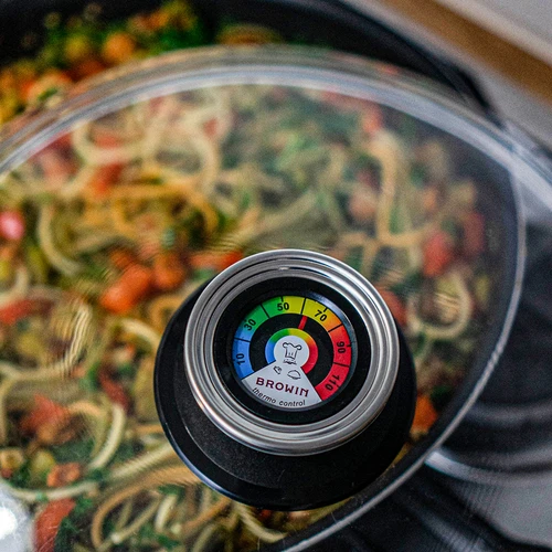 Termometrs-rokturis vākam (no 0 °C līdz +120 °C) Ø8,5 cm - 5