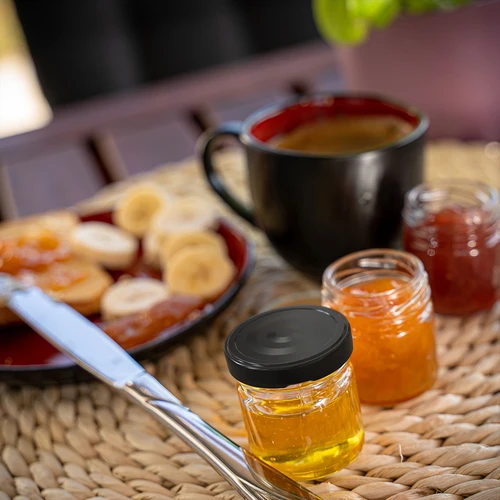 TO burciņa 40 ml ar melnu vāciņu fi 43 - 10 gab. - 11