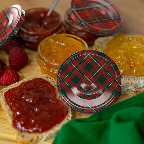 TO burciņa 65 ml ar krāsainu vāciņu fi66 - 6 gab. - 8