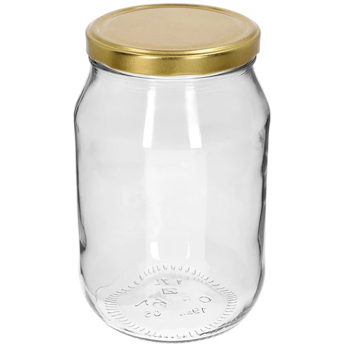 TO burka 1,7 L ar zelta vāciņu fi 100/6, 1 gab.