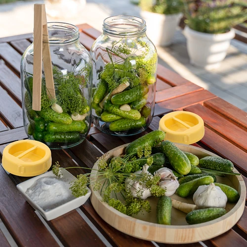 TO burka 4 L, knaibles un plastmasas skrūvējams vāciņš fi 100 ar rokturi - 6