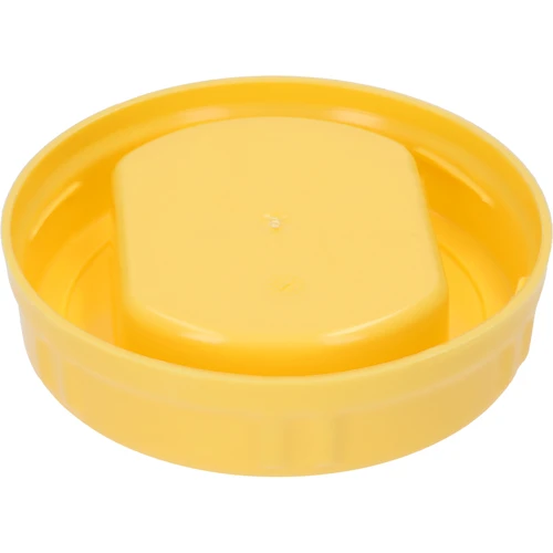 Plastmasas TO vāciņš fi 100 mm, dzeltens, ar rokturi, stikla burkām - 2