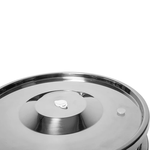 Trauks fermentācijai un destilācijai - nerūsējošais tērauds 18 l, 5 skavas - 10