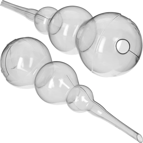 Trīskārša (trīskameru) laistīšanas bumba, caurspīdīga, bezkrāsaina, 600 ml - 2