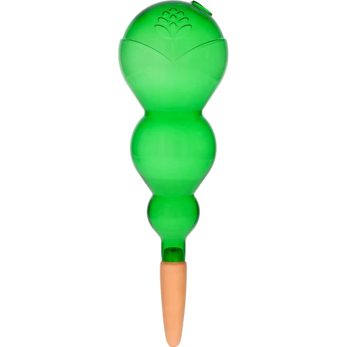 Trīskārša (trīskameru) laistīšanas bumba, caurspīdīgi zaļa, ar keramisku konusu, 600 ml