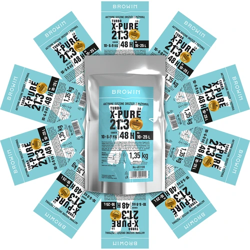 Turbo raugs X-Pure 21,3%, 10 x 25 L, 1,35 kg - 4