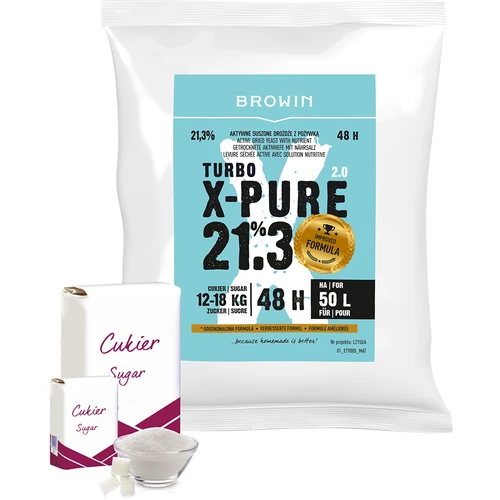 Turbo raugs X-Pure 21,3%, 50 L - 4