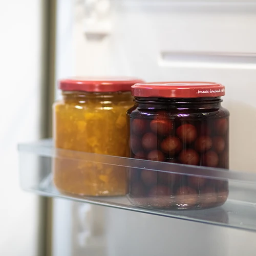 Twist-off burka, grubasek 580 ml ar bordo vāciņu fi82/6, 6 gab. - 9