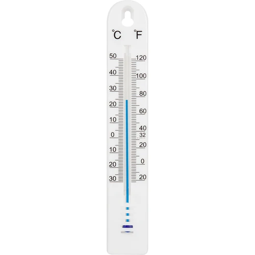 Universālais termometrs (-30 līdz +50°C), 17 cm, balts