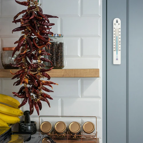 Universālais termometrs (-30 līdz +50°C), 17 cm, balts - 4