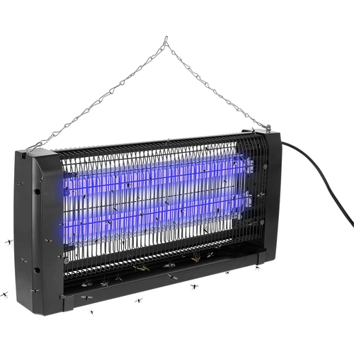 UVA kukaiņu iznīcināšanas lampa 20 W, melna - 3