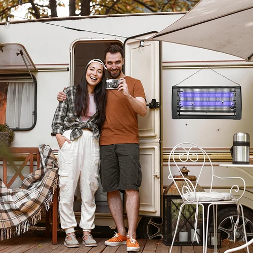 UVA kukaiņu iznīcināšanas lampa 20 W, melna - 12