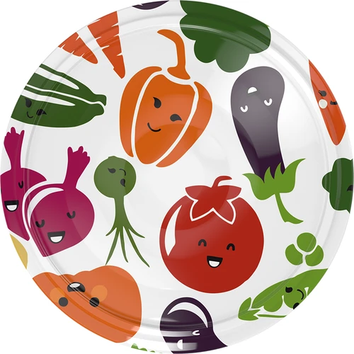 Vāciņi fi 66/4 ar dārzeņu sejiņām - 10 gab.