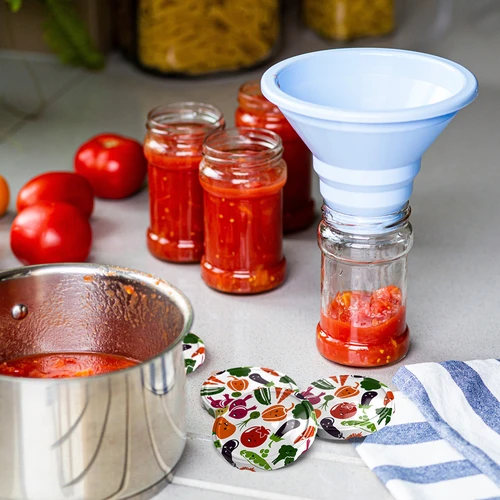 Vāciņi Ø 82/6 ar dārzeņu sejiņām - 10 gab. - 5