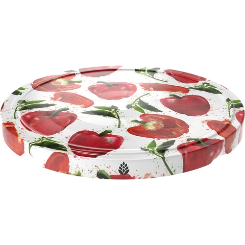 Vāciņš fi 66/4 ar paprikas zīmējumiem - 10 gab. - 2