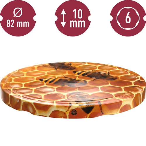 Vāciņš fi 82/6 medus - 10 gab. - 4