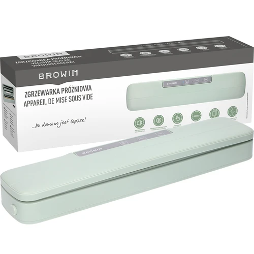 Vakuuma iepakošanas iekārta - universāla, pistāciju krāsā - 6