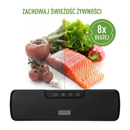 Vakuuma iepakotājs - daudzfunkcionāls, melns - 10