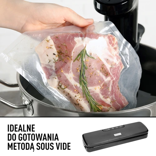 Vakuuma iepakotājs - daudzfunkcionāls, melns - 11