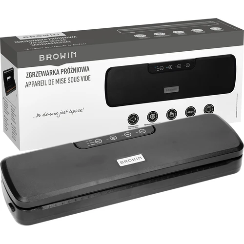 Vakuuma iepakotājs - daudzfunkcionāls, melns - 6