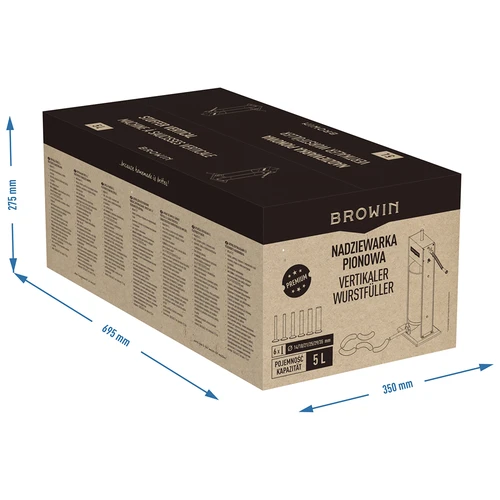 Vertikālais desu pildītājs Premium, 5 L - 13